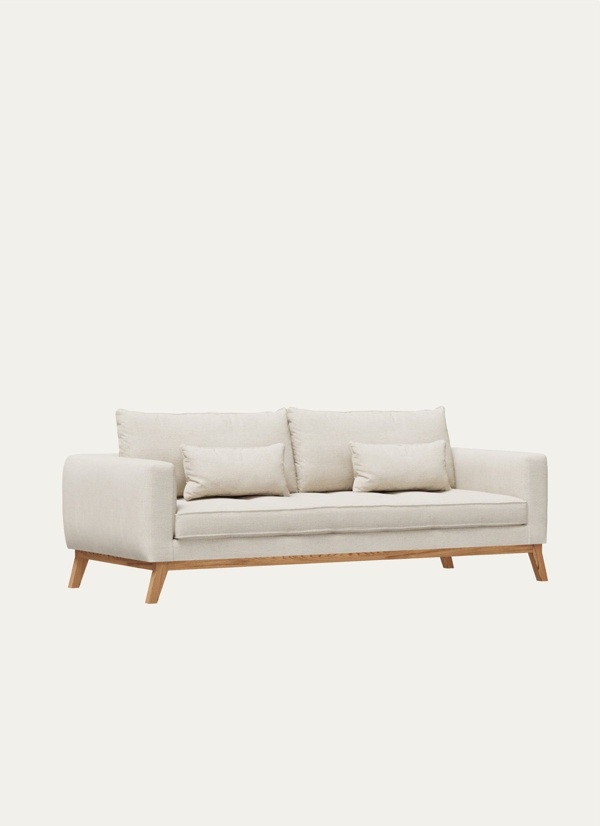 Three-Seat Sofa in Cream